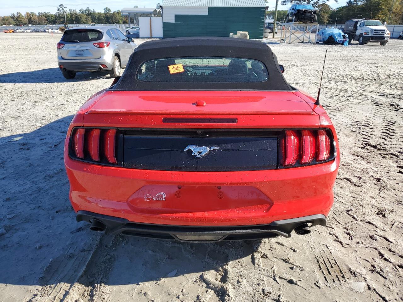 2021 Ford Mustang VIN 1FATP8UH8M5102474 Copart auction photo, side / front end damage thumbnail 6
