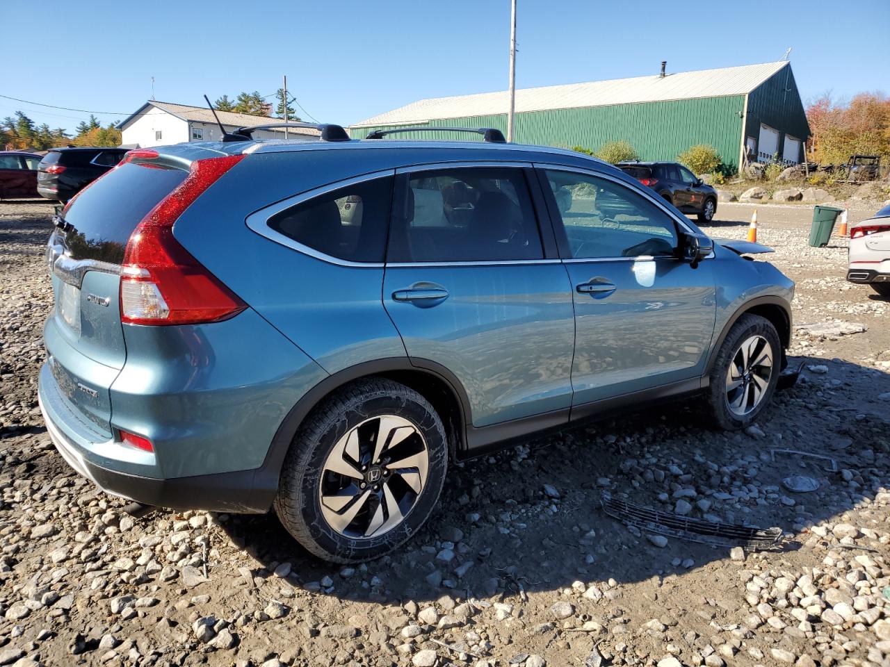 2015 Honda CR-V VIN 5J6RM4H98FL109278 Copart auction photo, front end damage thumbnail 3