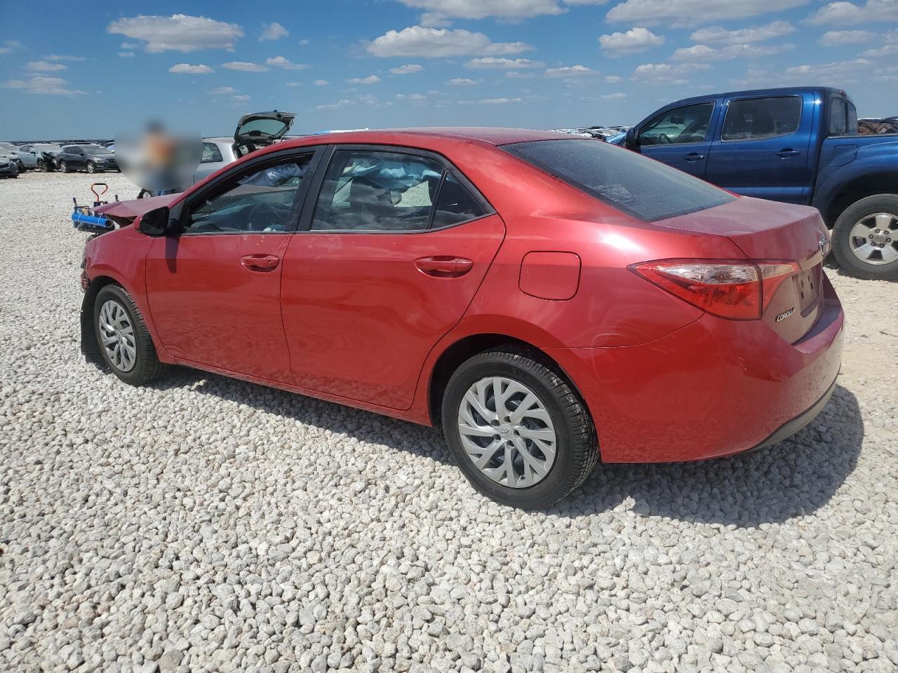 2017 Toyota Corolla VIN 5YFBURHE0HP574097 Copart auction photo, front end damage thumbnail 2