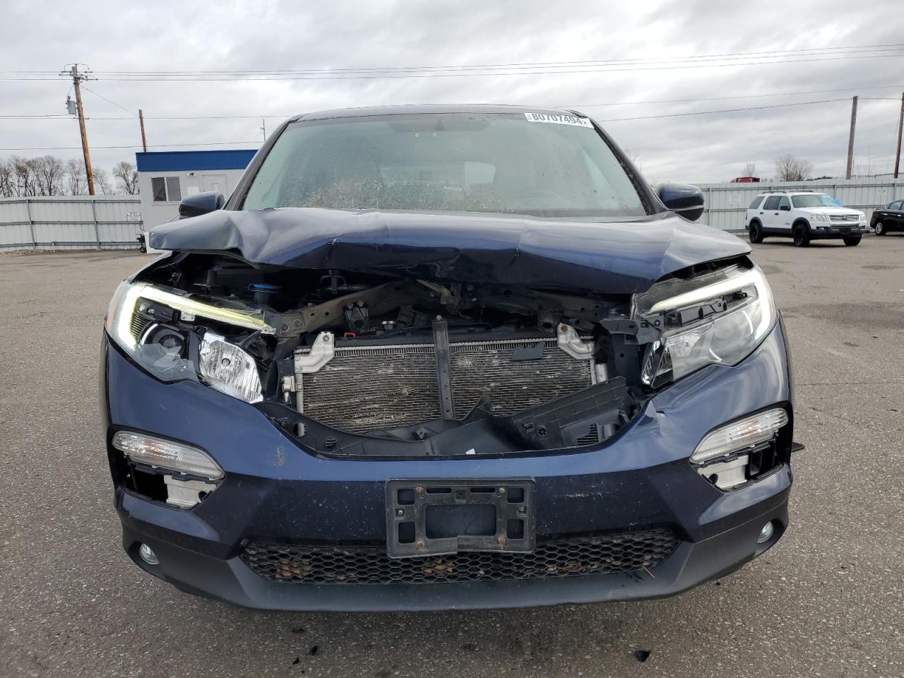 2016 Honda Pilot VIN 5FNYF6H55GB039893 Copart auction photo, front end damage thumbnail 5