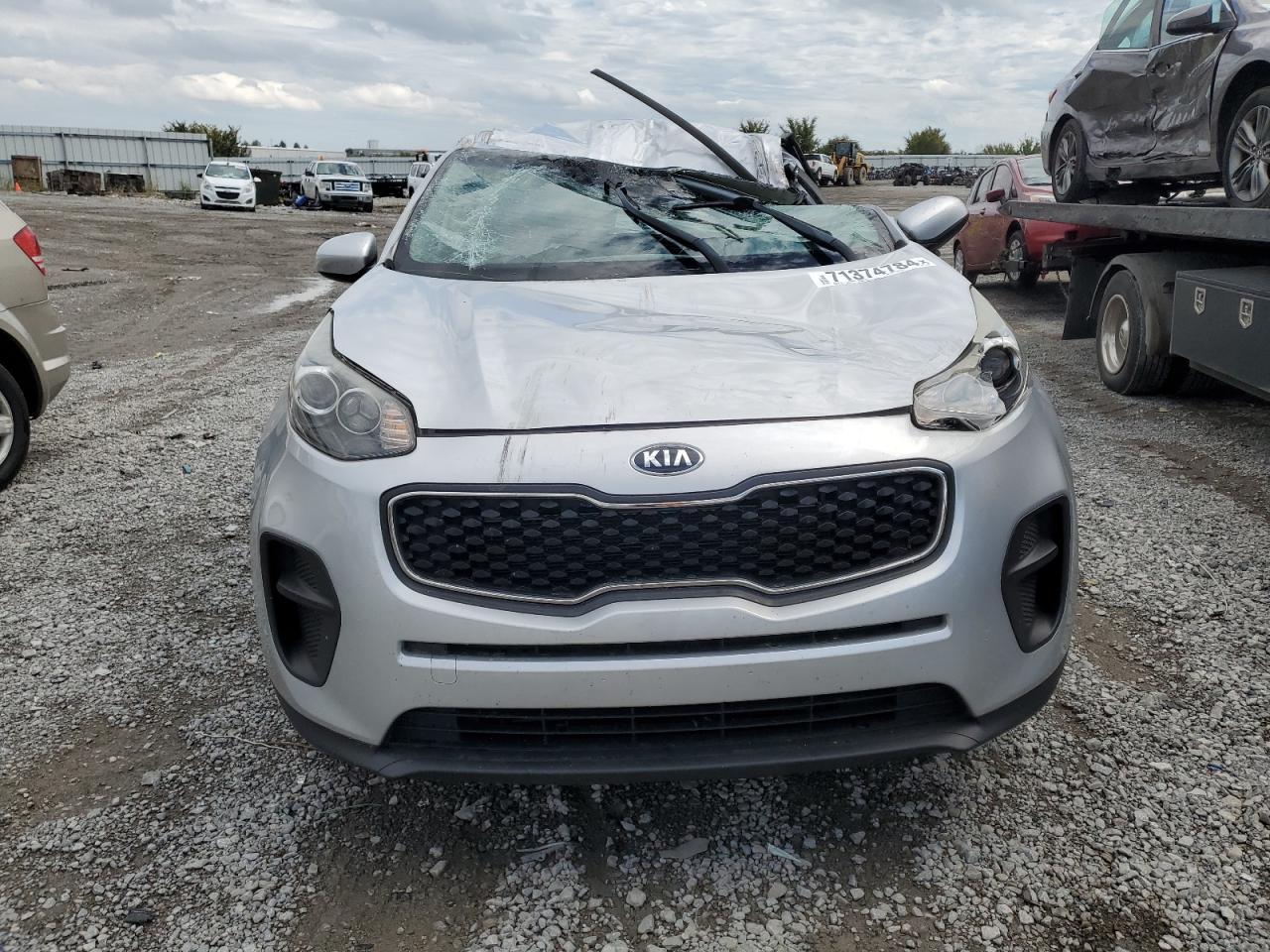 2017 KIA Sportage VIN KNDPM3AC2H7116588 Copart auction photo, water/flood / all over damage thumbnail 5
