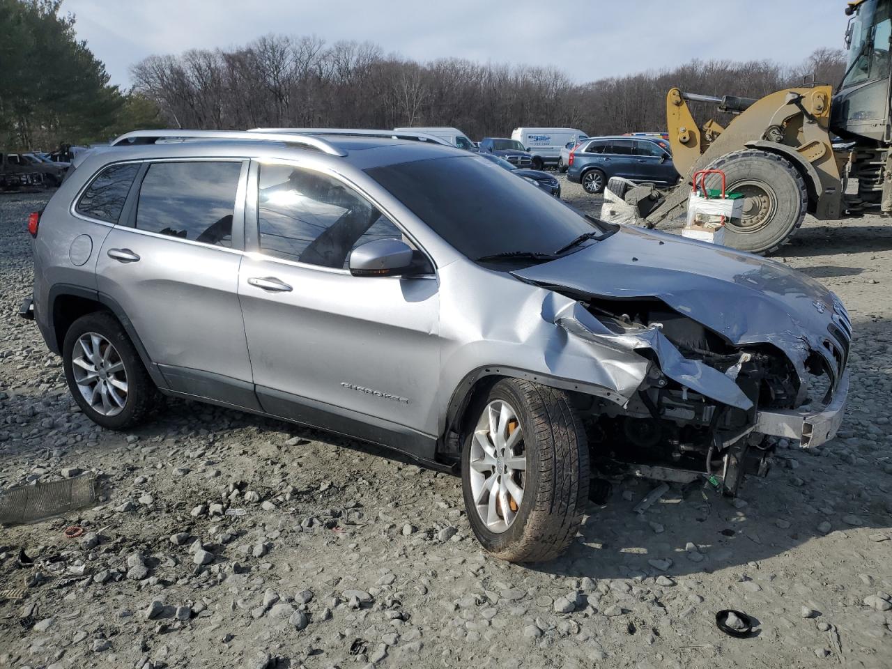 2014 Jeep Grand Cherokee VIN 1C4PJLDS4EW172769 Copart auction photo, front end / side damage thumbnail 4
