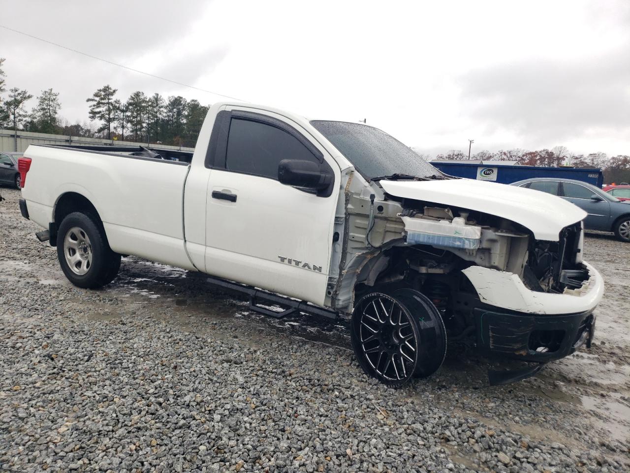 2017 Nissan Titan VIN 1N6AA1R75HN531651 Copart auction photo, front end / undercarriage damage thumbnail 4