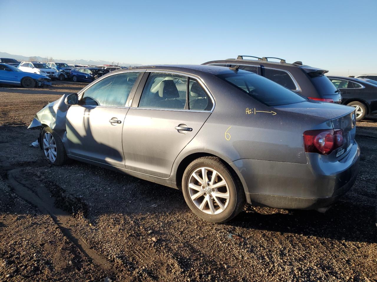 2010 Volkswagen Jetta VIN 3VWRX7AJ4AM034747 Copart auction photo, front end damage thumbnail 2