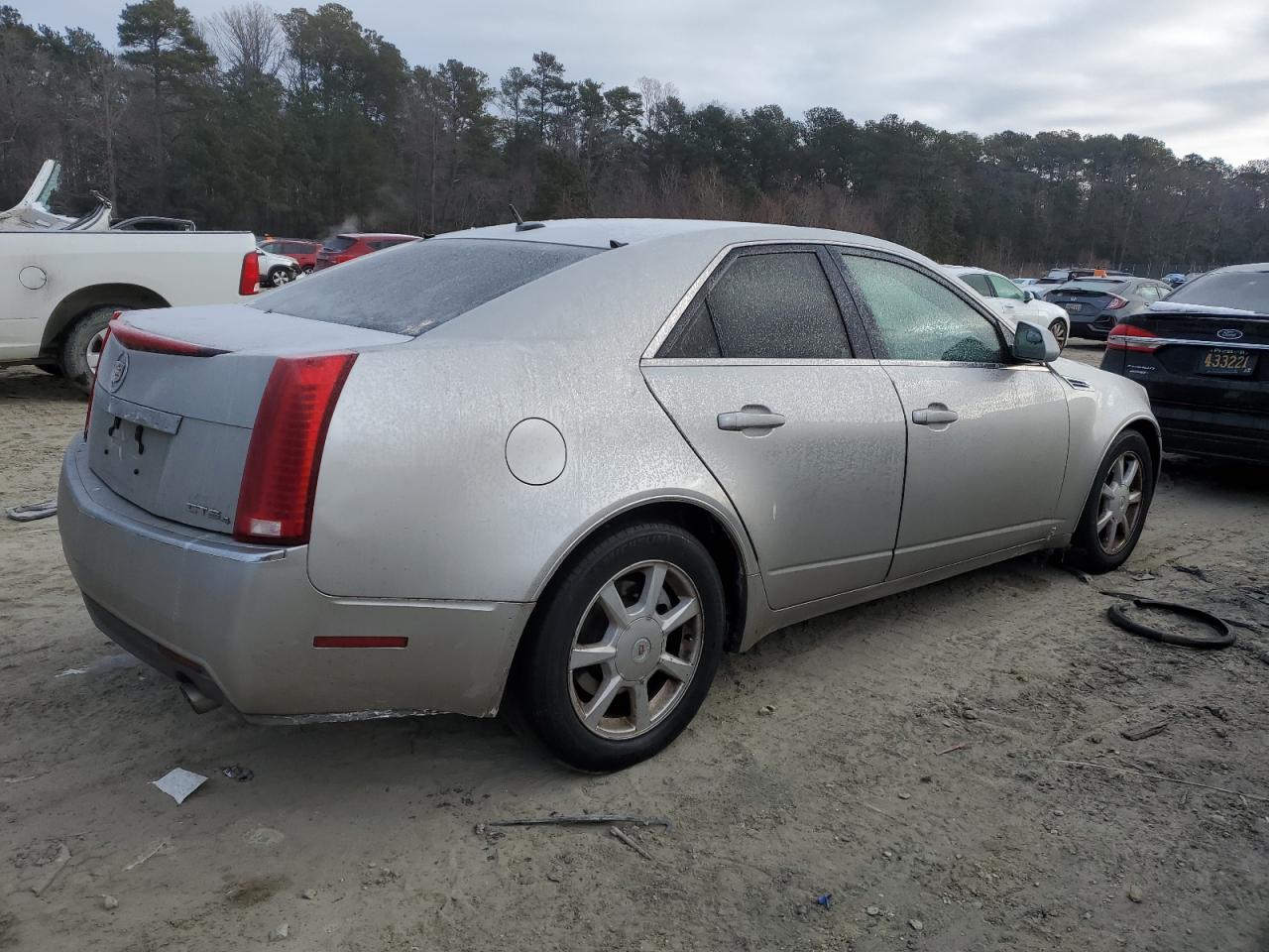 2008 Cadillac CTS VIN 1G6DH577880151290 Copart auction photo, front end / minor dent/scratches damage thumbnail 3