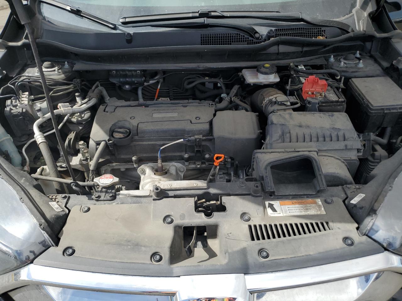 2018 Honda CR-V VIN 2HKRW5H34JH412184 Copart auction photo, side damage thumbnail 12