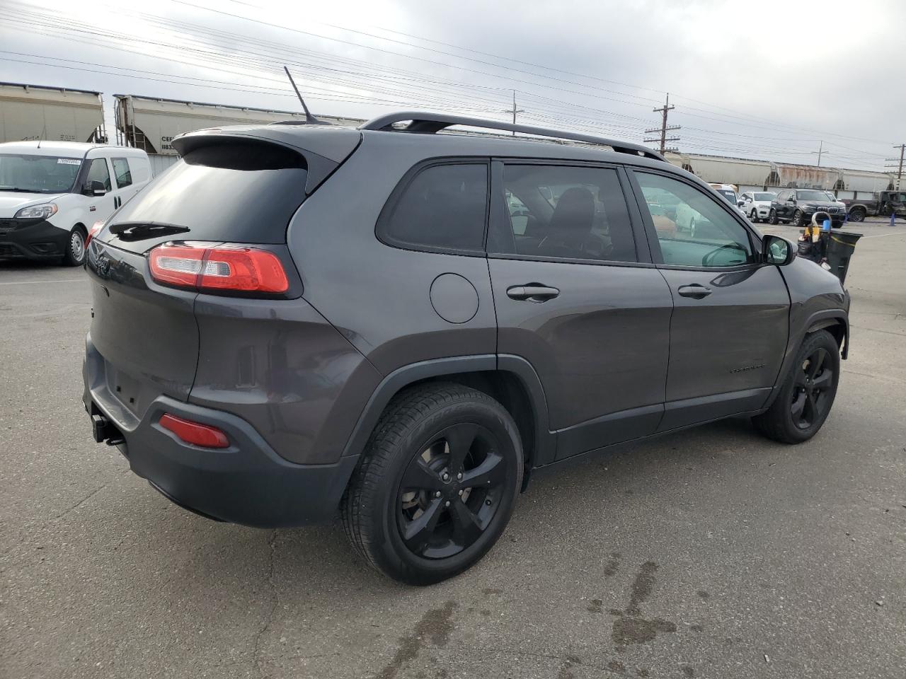 2015 Jeep Grand Cherokee VIN 1C4PJMCB0FW740170 Copart auction photo, front end damage thumbnail 3
