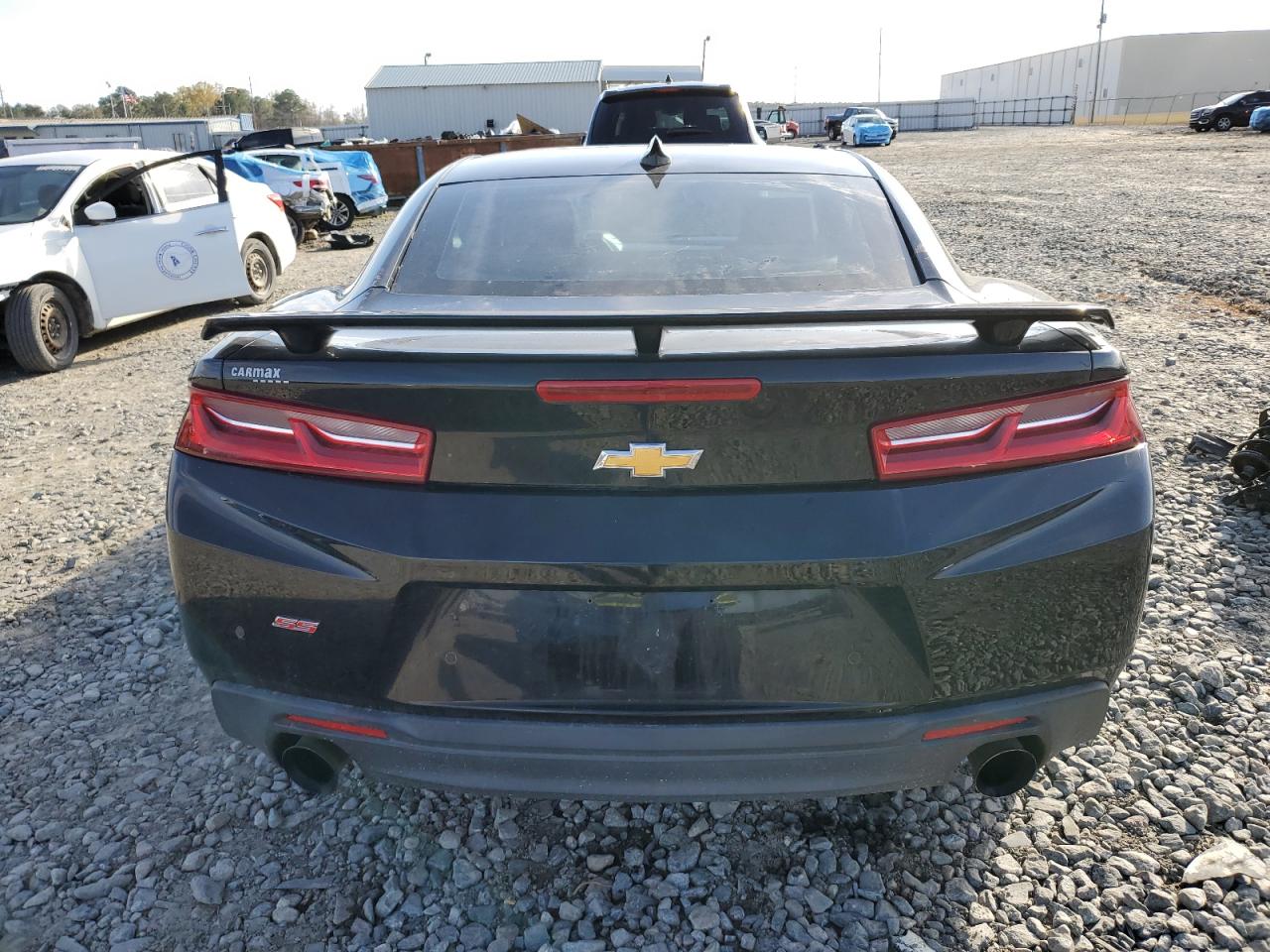 2018 Chevrolet Camaro VIN 1G1FH1R78J0170657 Copart auction photo, front end / side damage thumbnail 6