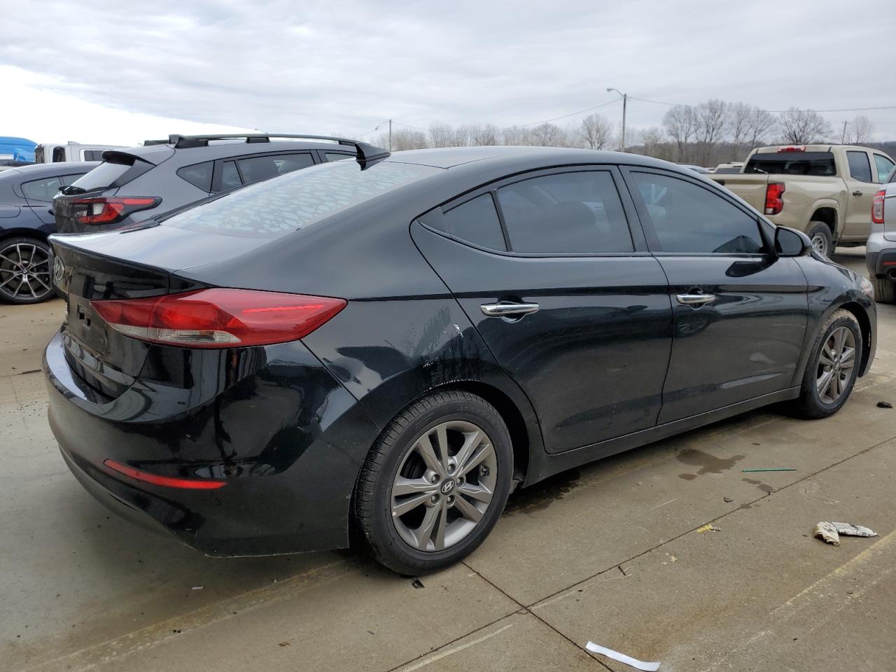 2017 Hyundai Elantra VIN 5NPD84LF7HH139736 Copart auction photo, front end damage thumbnail 3