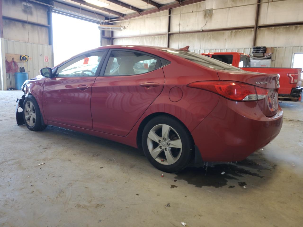 2013 Hyundai Elantra VIN KMHDH4AE9DU934616 Copart auction photo, front end / minor dent/scratches damage thumbnail 2