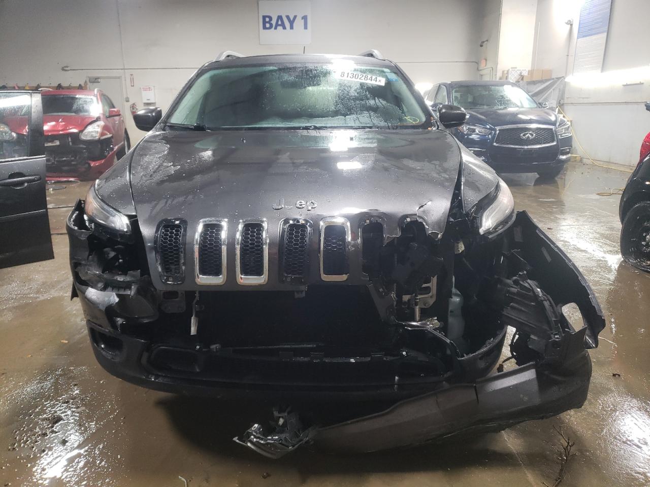 2014 Jeep Grand Cherokee VIN 1C4PJMCS1EW192937 Copart auction photo, front end damage thumbnail 5