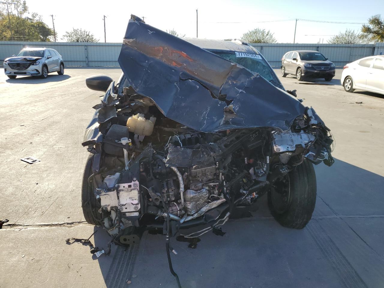 2020 Chrysler Voyager VIN 2C4RC1DG4LR268488 Copart auction photo, front end damage thumbnail 5