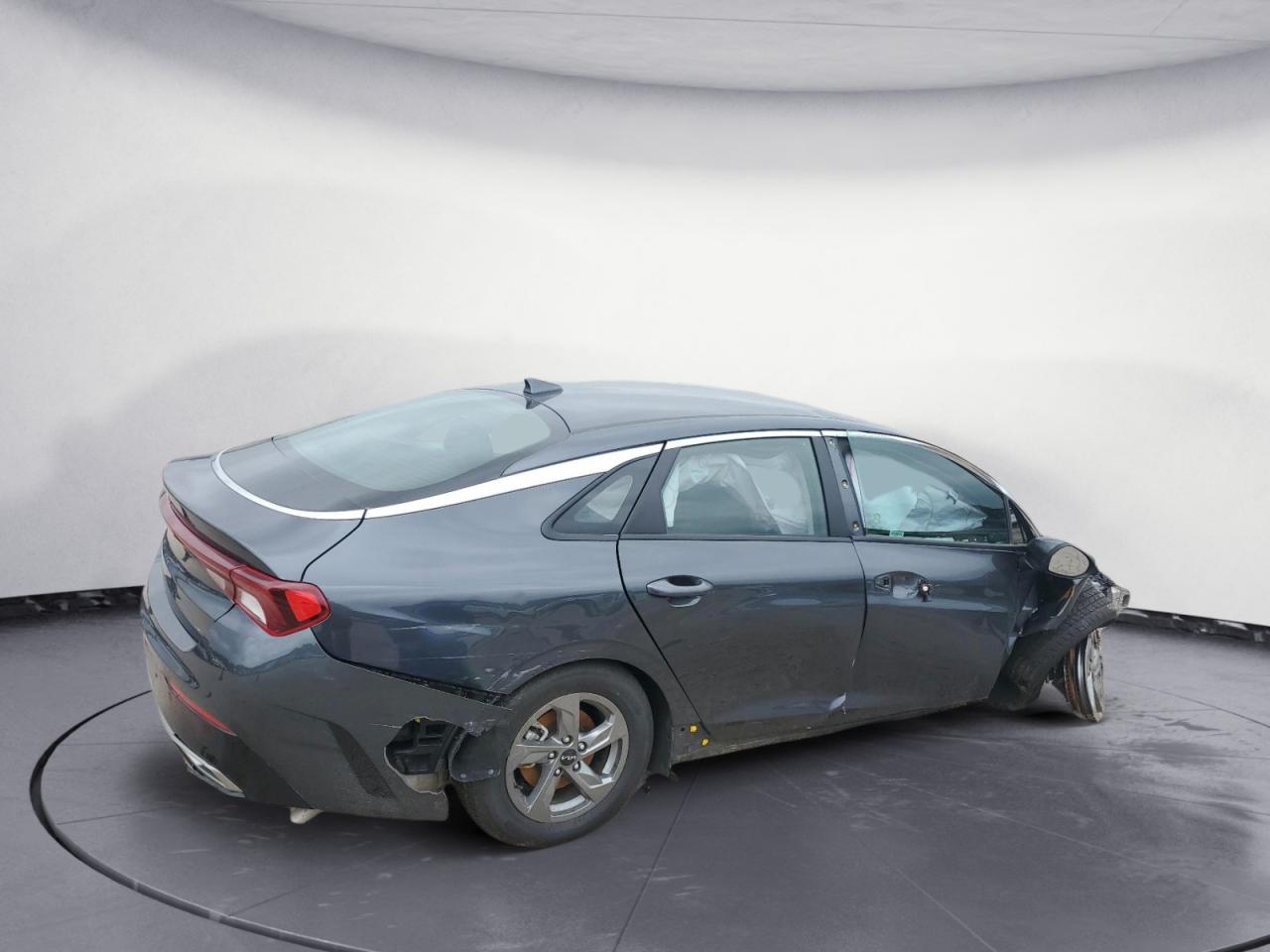 2022 KIA K5 VIN 5XXG14J27NG136151 Copart auction photo, front end / all over damage thumbnail 3