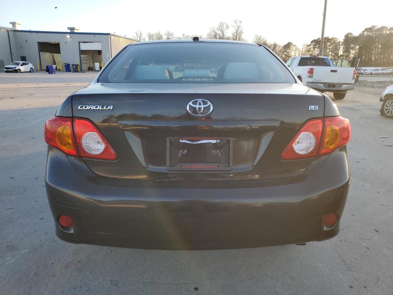 2010 Toyota Corolla VIN 2T1BU4EE8AC341937 Copart auction photo, front end / undercarriage damage thumbnail 6