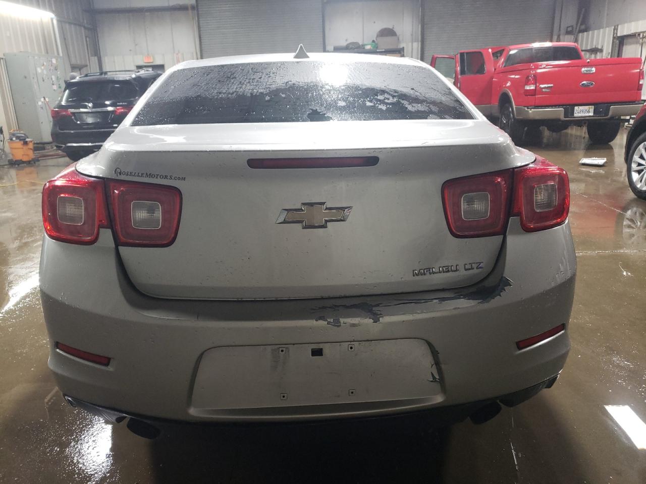 2013 Chevrolet Malibu VIN 1G11H5SA3DF300594 Copart auction photo, front end / rear end damage thumbnail 6