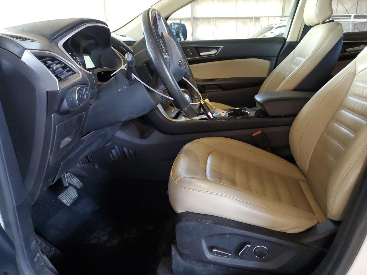 2015 Ford Edge VIN 2FMTK3J93FBB15068 Copart auction photo, undercarriage / front end damage thumbnail 7