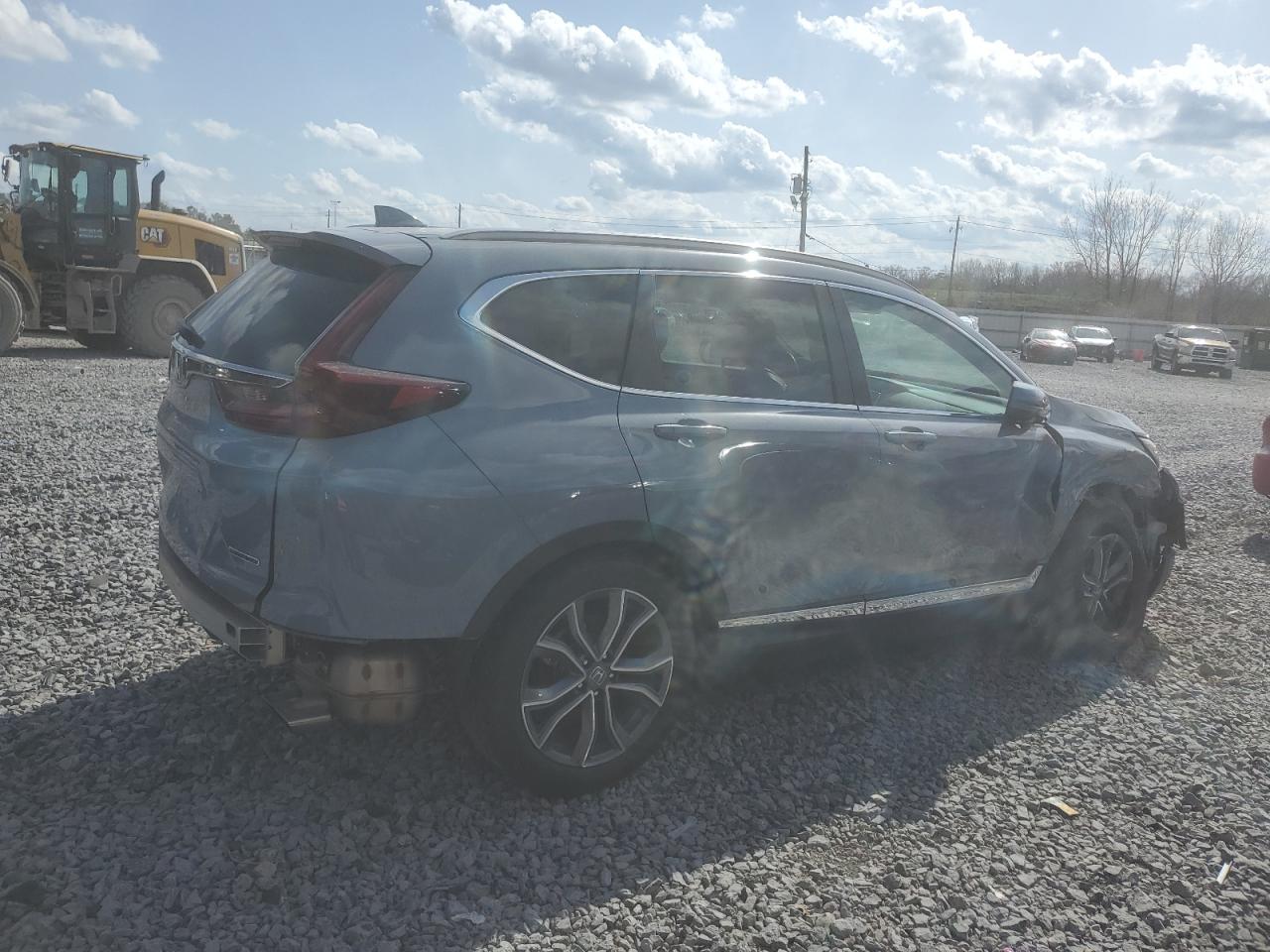 2020 Honda CR-V VIN 2HKRW1H97LH409795 Copart auction photo, all over damage thumbnail 3