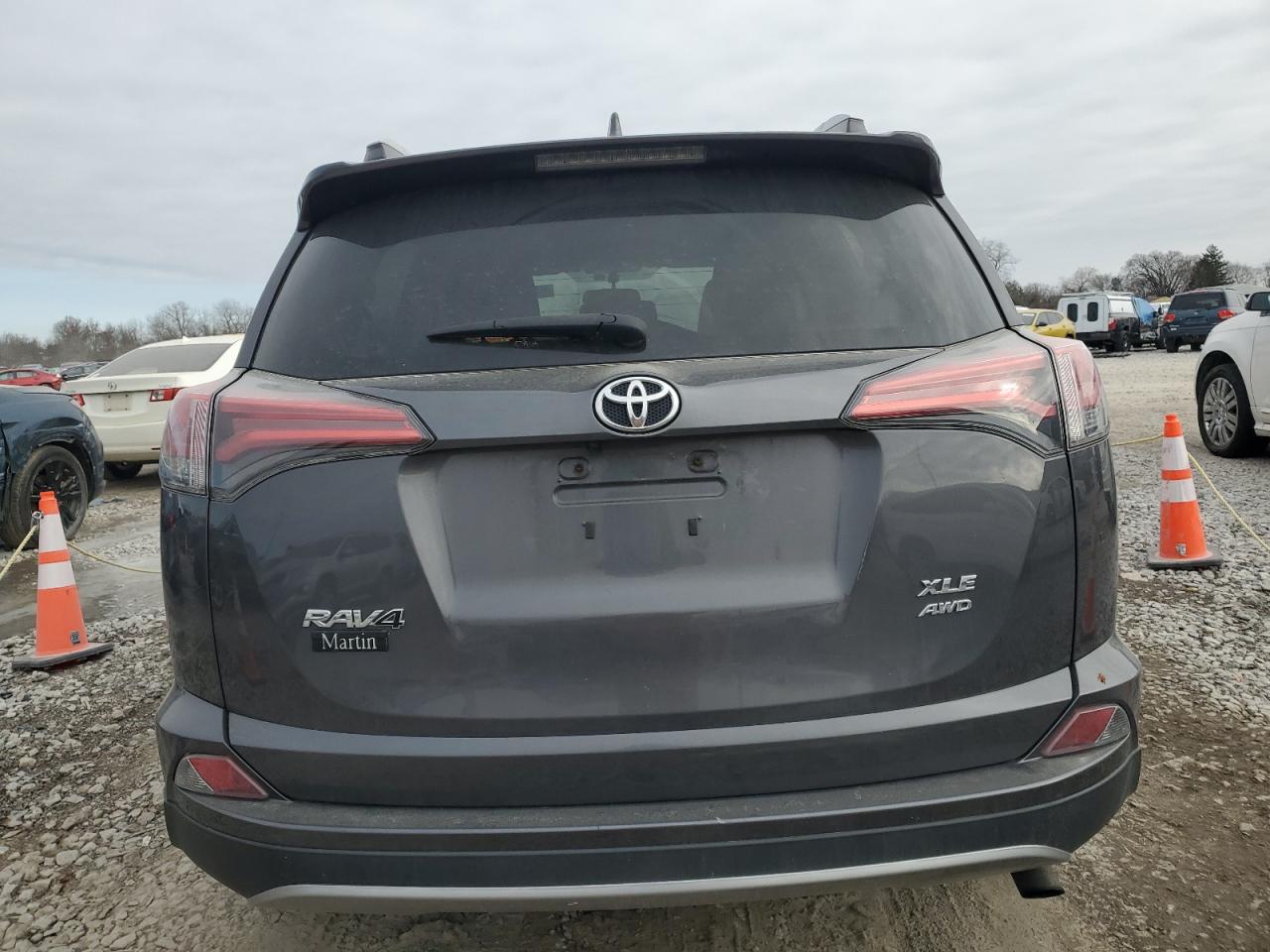 2016 Toyota RAV 4 VIN 2T3RFREV8GW450760 Copart auction photo, rear end damage thumbnail 6