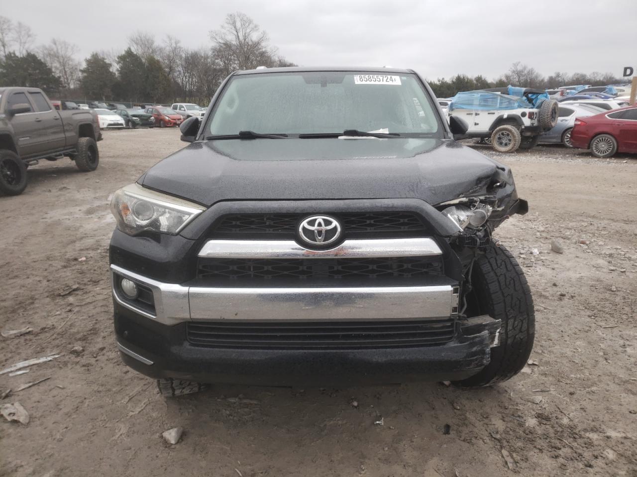 2014 Toyota 4Runner VIN JTEBU5JR7E5193194 Copart auction photo, all over damage thumbnail 5