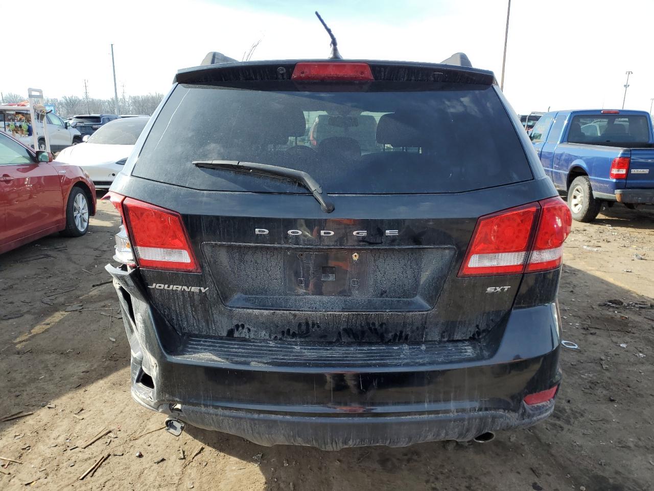 2015 Dodge Journey VIN 3C4PDCBG2FT532134 Copart auction photo, front end / rear end damage thumbnail 6