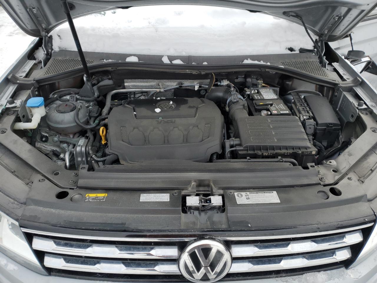 2020 Volkswagen Tiguan VIN 3VV1B7AX5LM113772 Copart auction photo, all over damage thumbnail 12