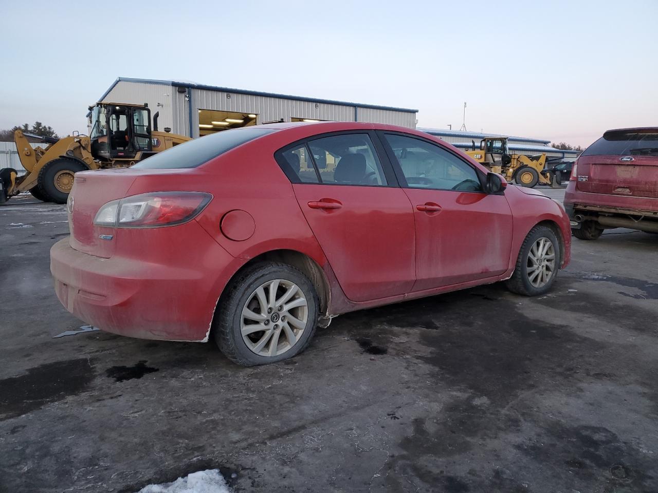 2013 Mazda 3 VIN JM1BL1VP4D1795288 Copart auction photo, front end / side damage thumbnail 3