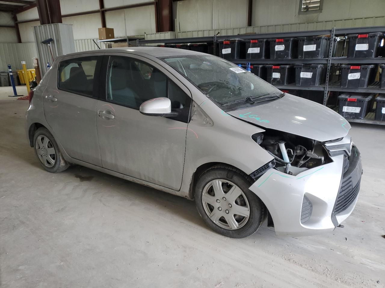 2016 Toyota Yaris VIN VNKKTUD32GA064967 Copart auction photo, front end damage thumbnail 4
