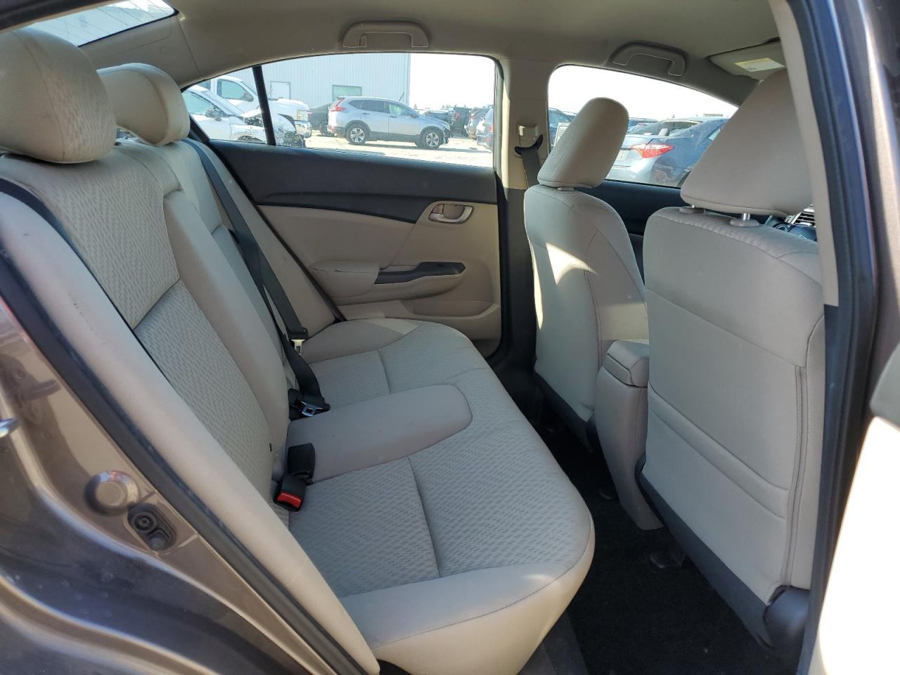 2014 Honda Civic VIN 19XFB2F5XEE268071 Copart auction photo, front end / rear end damage thumbnail 10