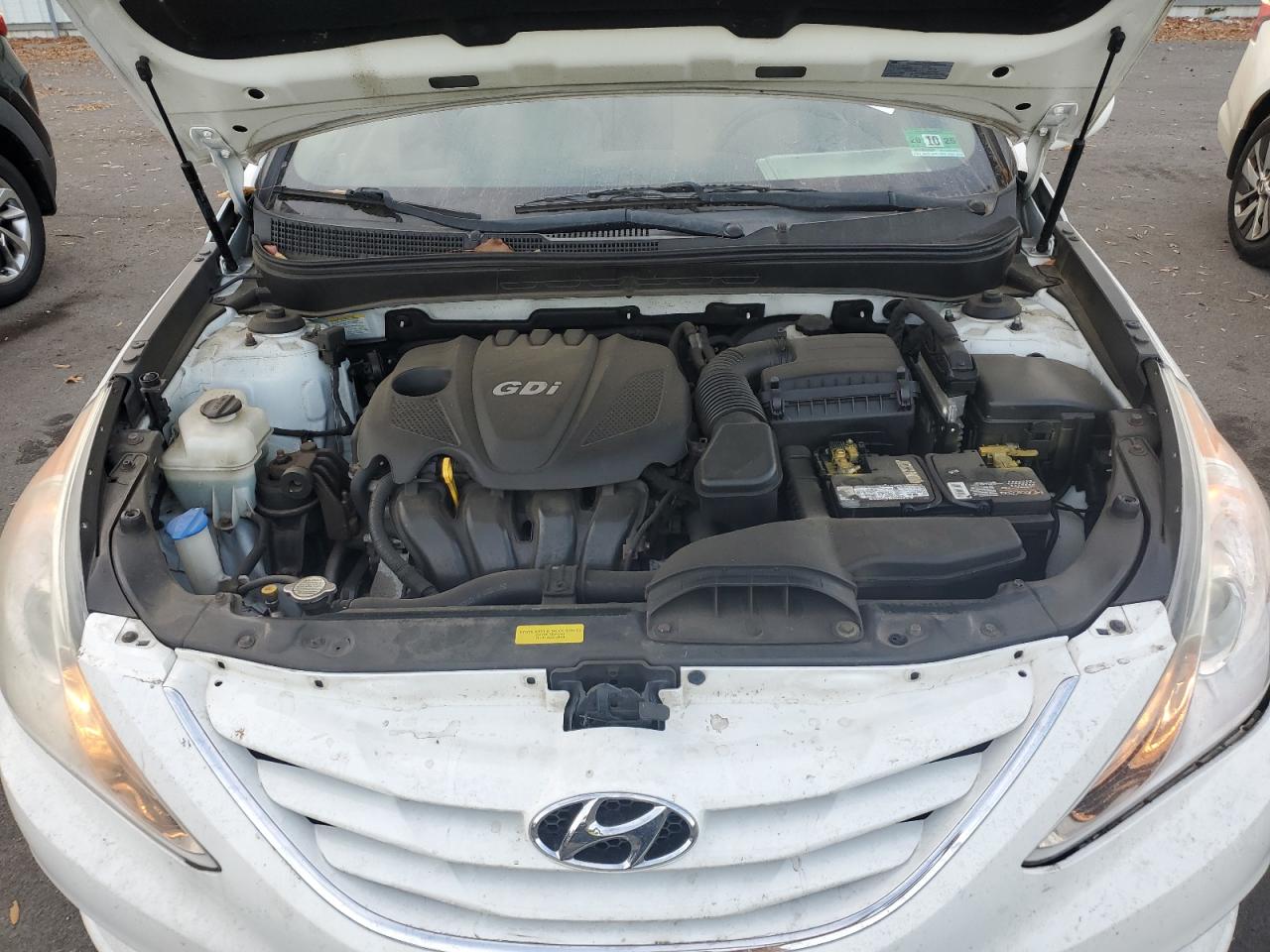 2013 Hyundai Sonata VIN 5NPEB4AC2DH673123 Copart auction photo, vandalism damage thumbnail 11
