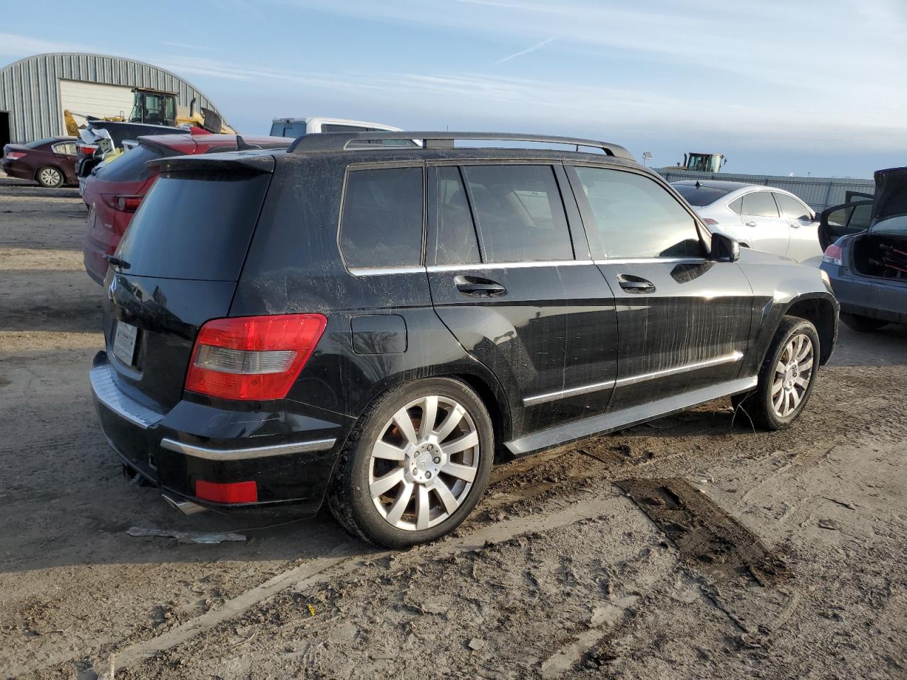 2010 Mercedes-Benz GLK-klasse VIN WDCGG5GB3AF413280 Copart auction photo, rear end / undercarriage damage thumbnail 3