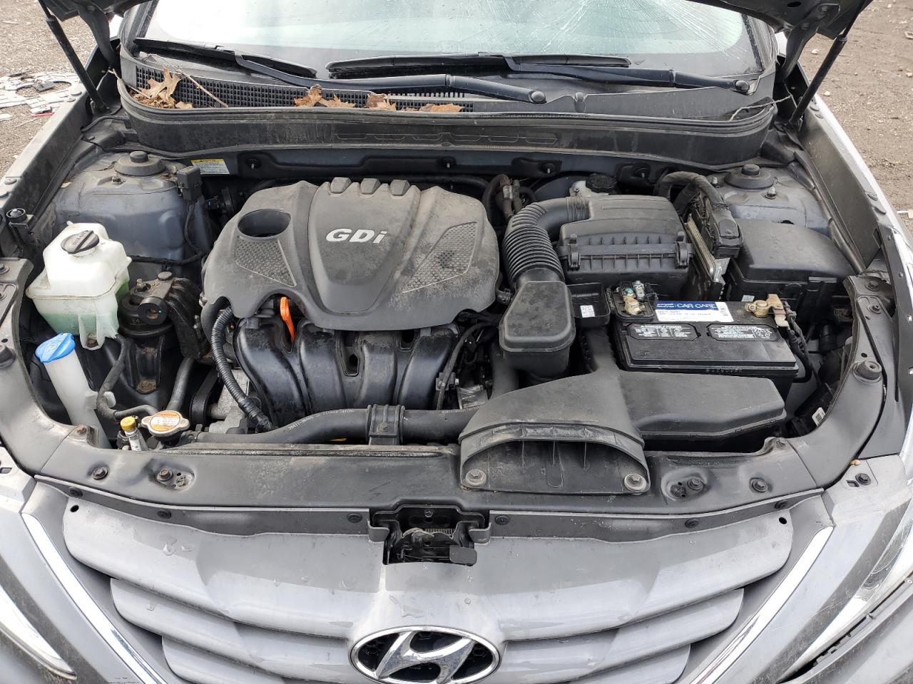 2012 Hyundai Sonata VIN 5NPEB4AC9CH437597 Copart auction photo, vandalism / front end damage thumbnail 11
