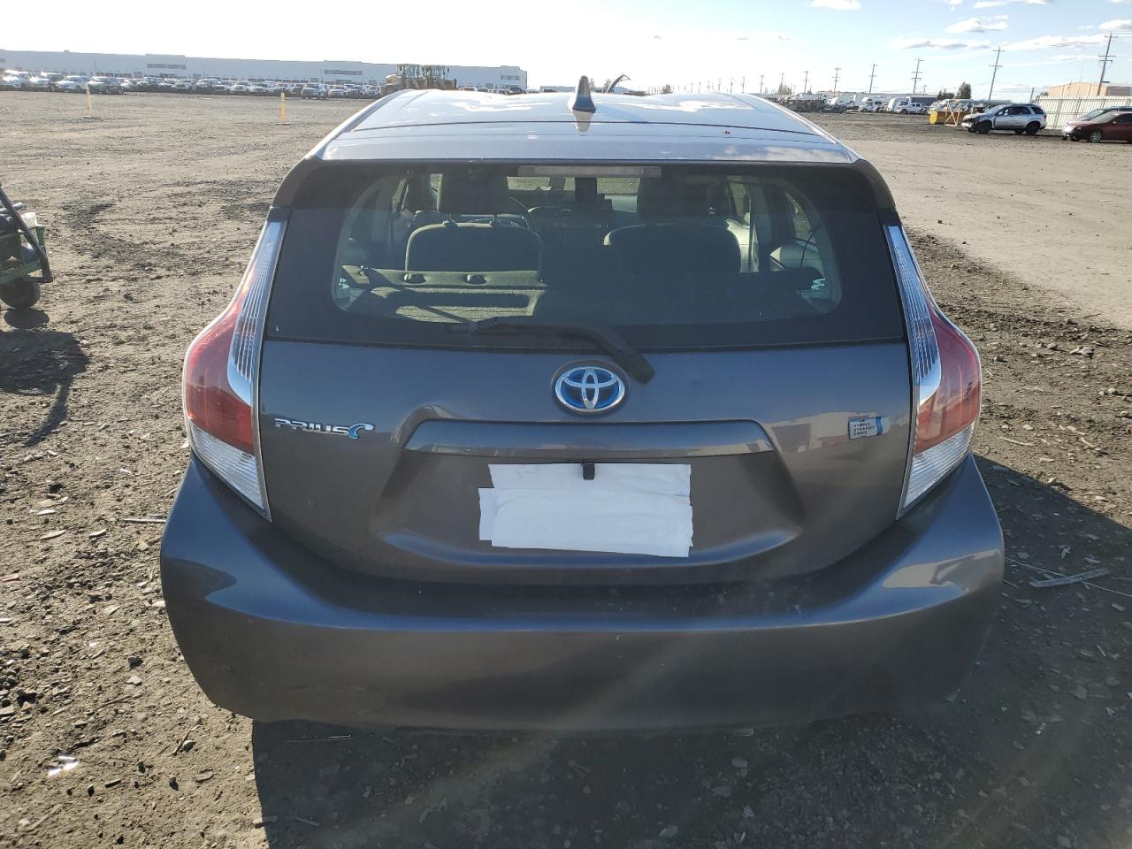 2016 Toyota Prius VIN JTDKDTB38G1137486 Copart auction photo, front end / side damage thumbnail 6