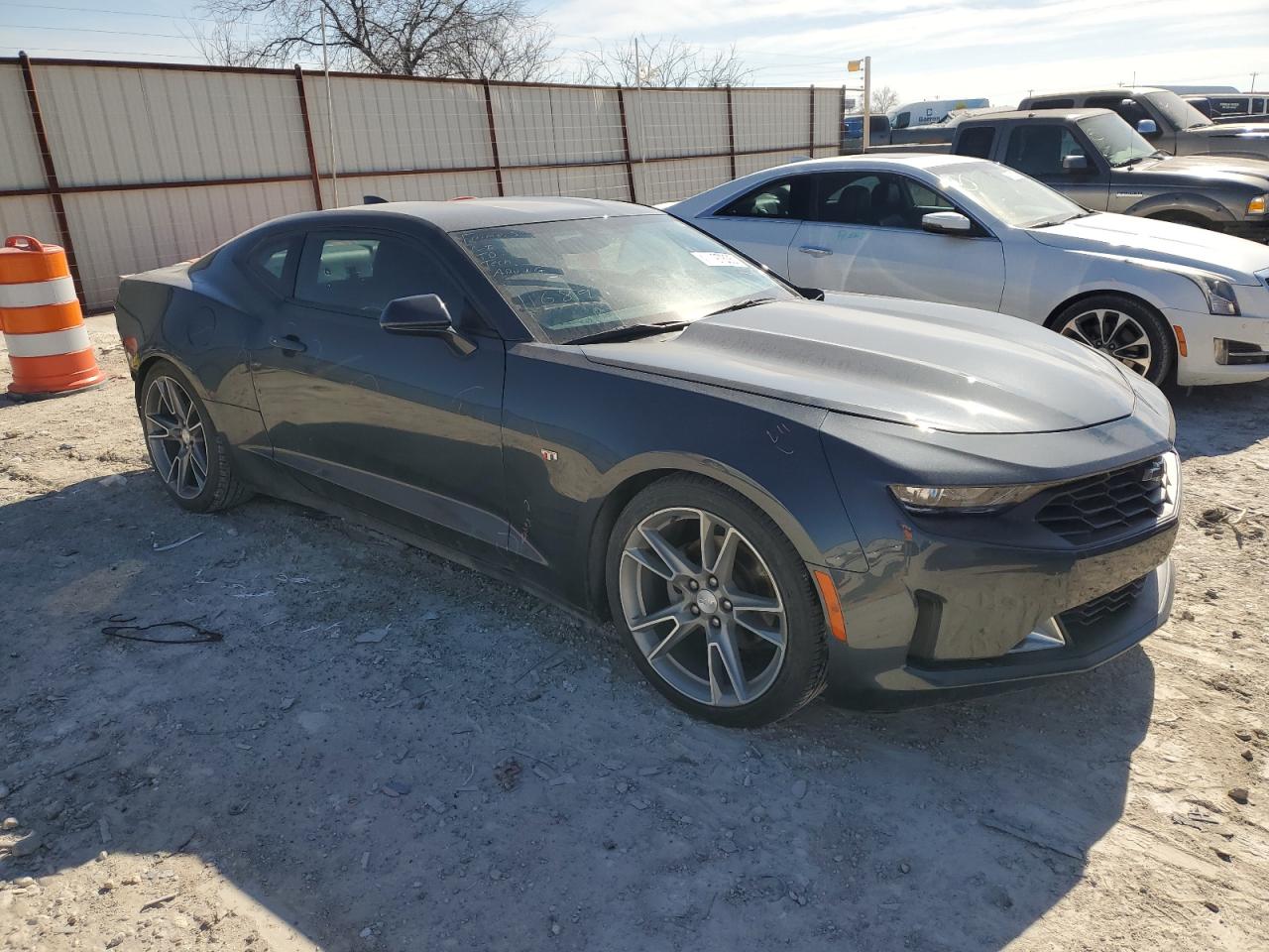 2020 Chevrolet Camaro VIN 1G1FB1RS2L0130907 Copart auction photo, rear end / side damage thumbnail 4