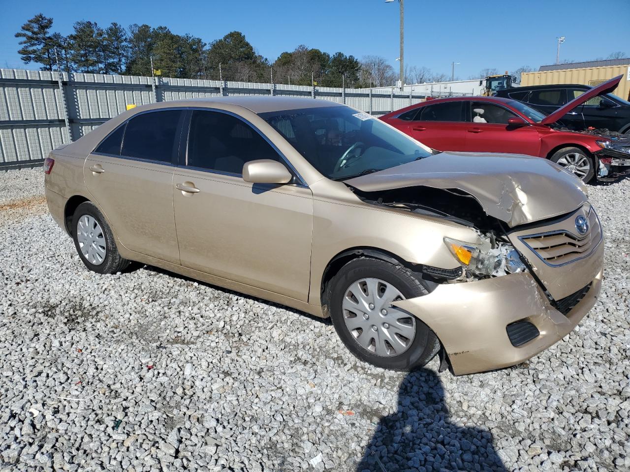 2011 Toyota Camry VIN 4T1BF3EK9BU206296 Copart auction photo, front end damage thumbnail 4