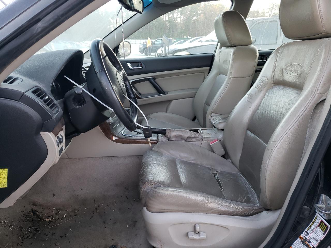 2008 Subaru Outback VIN 4S4BP62C587316832 Copart auction photo, front end / undercarriage damage thumbnail 7