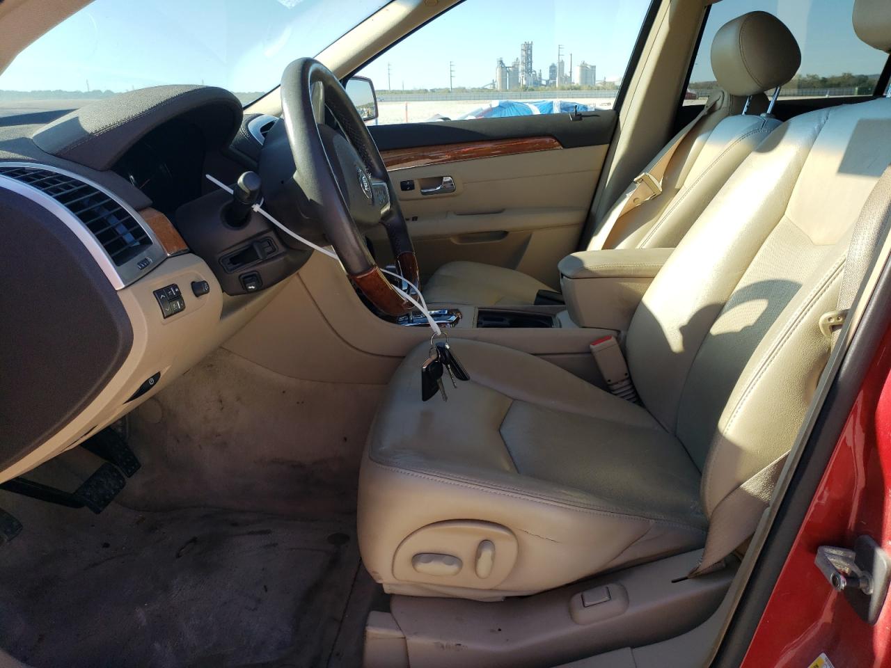 2008 Cadillac SRX VIN 1GYEE53A680138723 Copart auction photo, normal wear damage thumbnail 7
