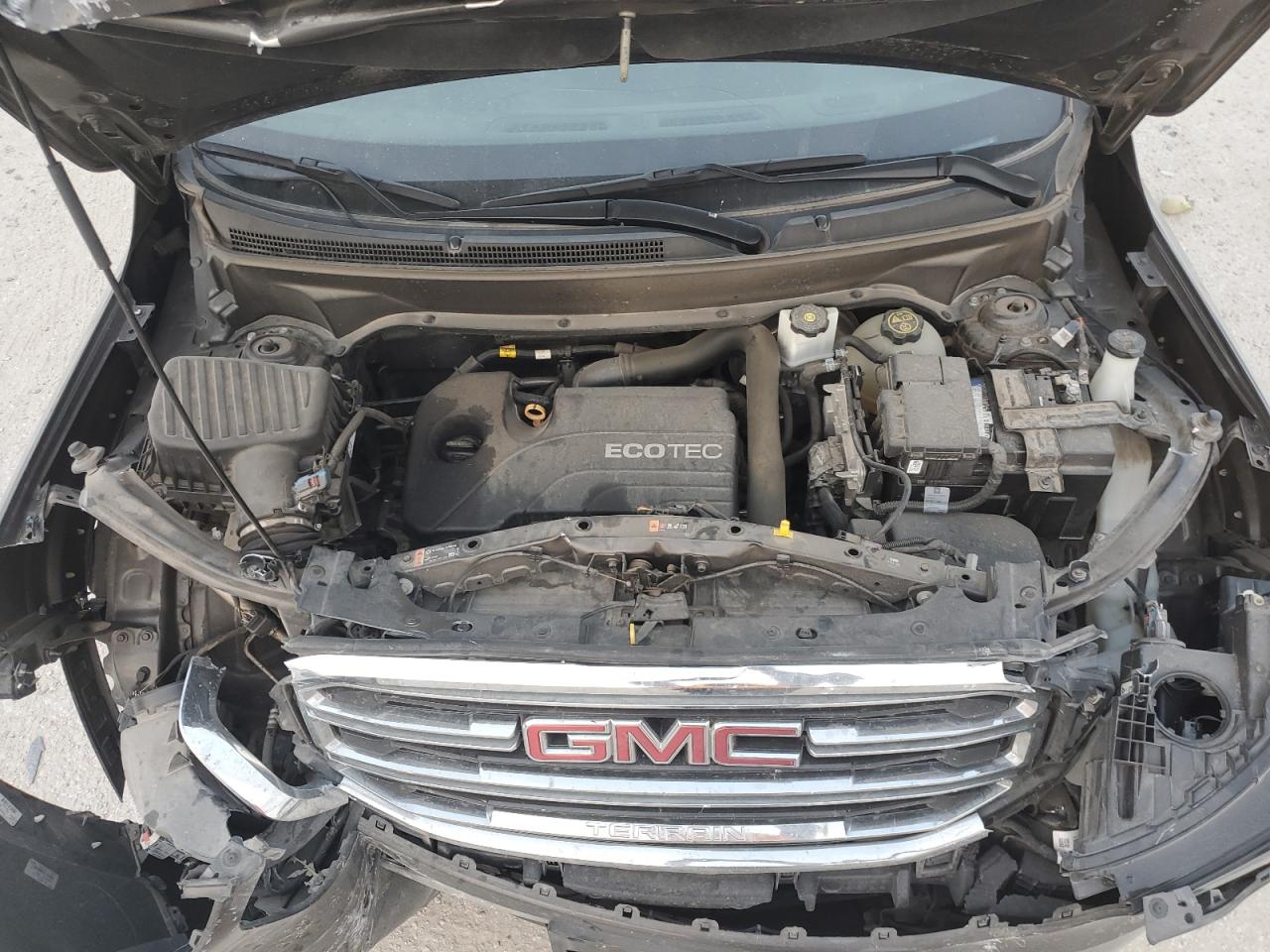 2020 GMC Terrain VIN 3GKALPEV7LL178394 Copart auction photo, front end damage thumbnail 12