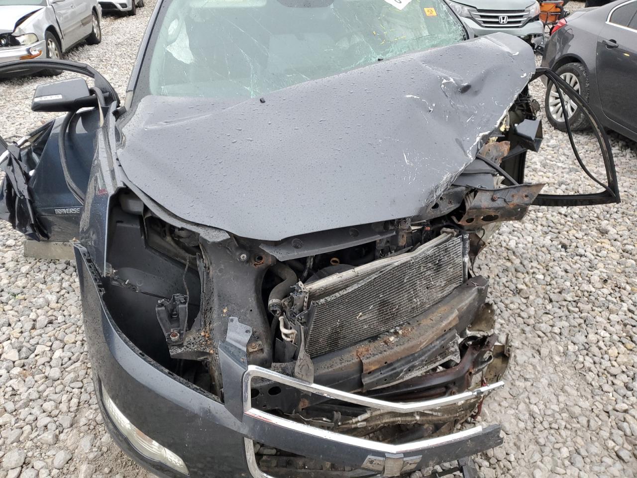 2009 Chevrolet Traverse VIN 1GNEV23D19S176372 Copart auction photo, all over damage thumbnail 12