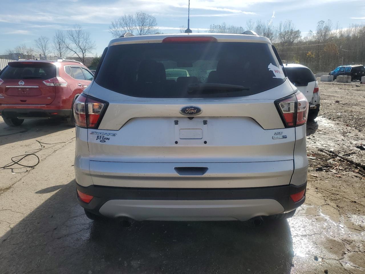 2017 Ford Escape VIN 1FMCU9GD1HUC76251 Copart auction photo, side damage thumbnail 6