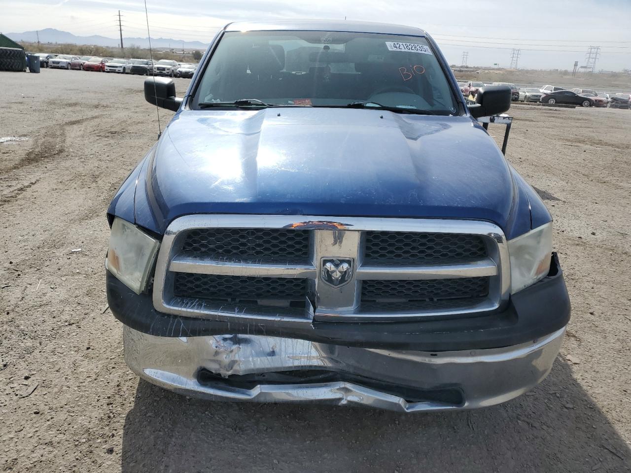 2011 Dodge RAM VIN 1D7RB1CT0BS688558 Copart auction photo, front end / rear end damage thumbnail 5