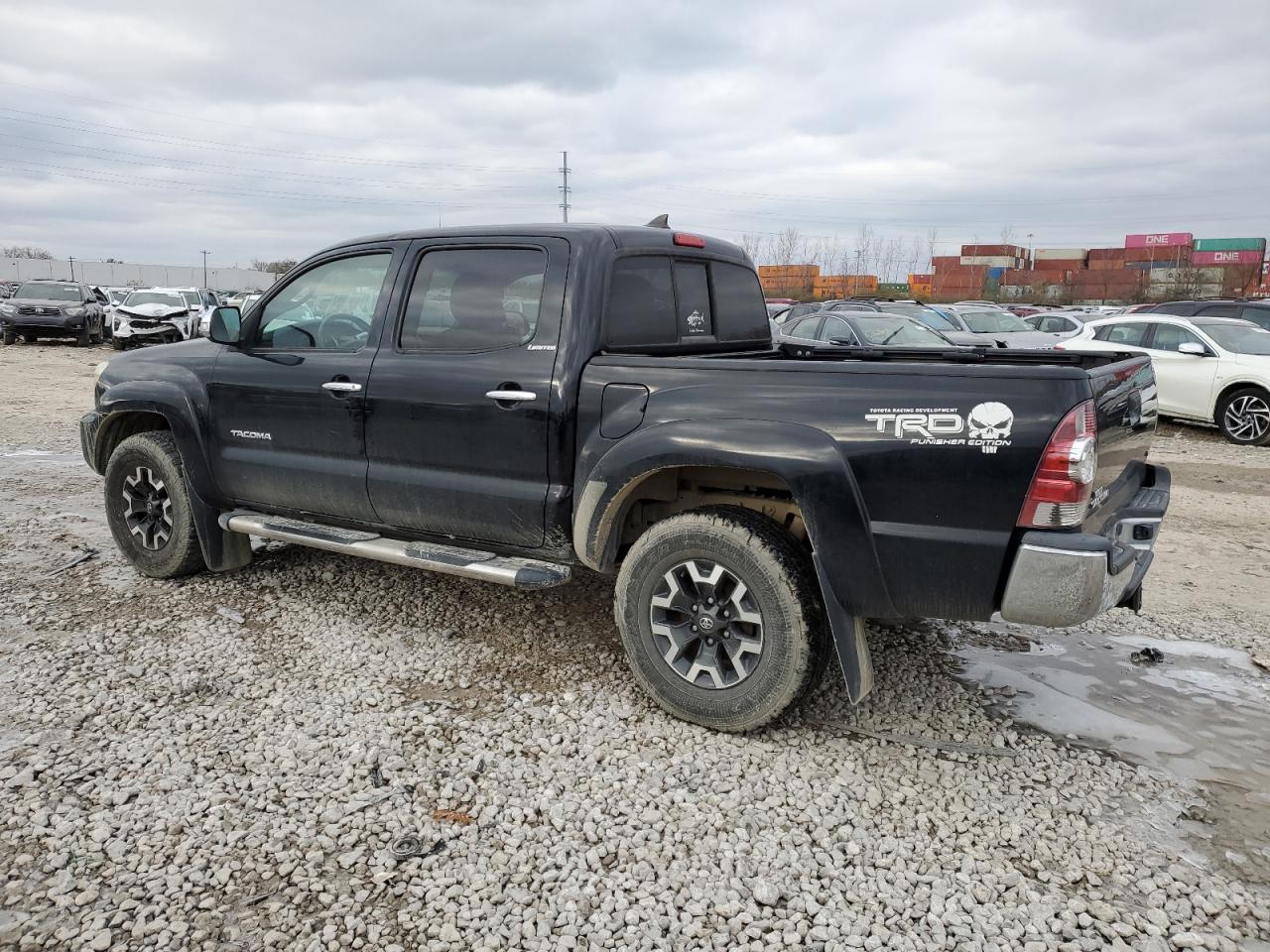 2014 Toyota Tacoma VIN 5TFLU4EN0EX096322 Copart auction photo, front end / minor dent/scratches damage thumbnail 2
