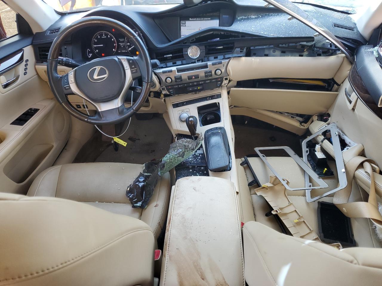 2013 Lexus ES VIN JTHBK1GG1D2083183 Copart auction photo, all over / undercarriage damage thumbnail 8