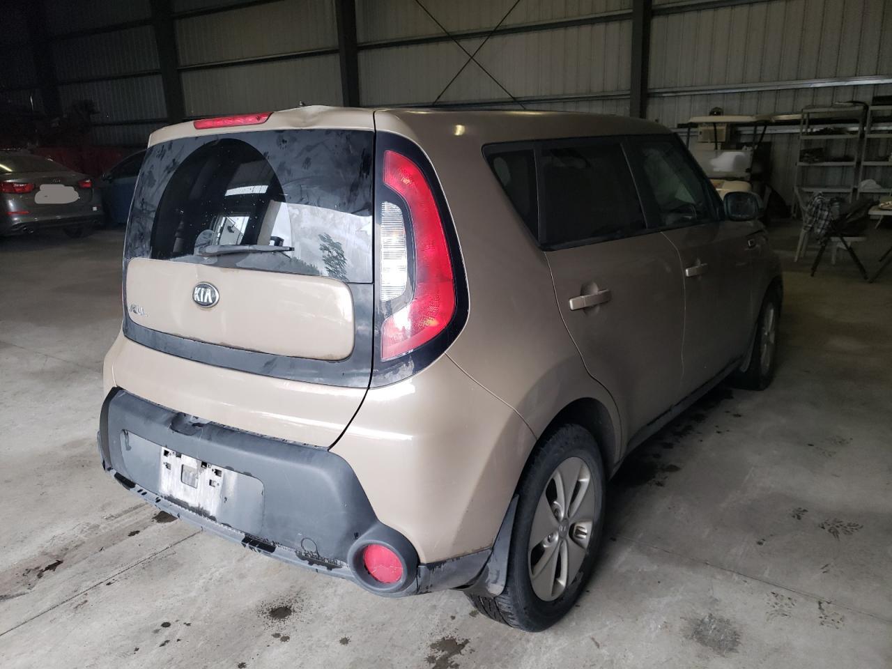 2016 KIA Soul VIN KNDJN2A2XG7290797 Copart auction photo, side / front end damage thumbnail 3