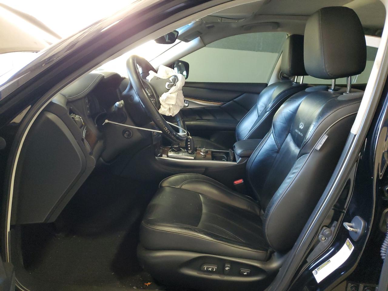 2012 Infiniti M VIN JN1EY1AP2CM910040 Copart auction photo, front end / undercarriage damage thumbnail 7