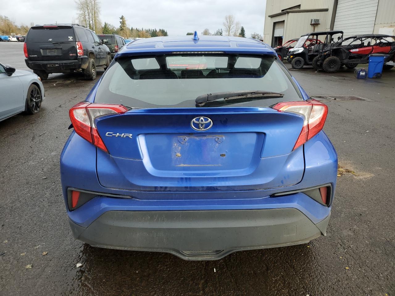 2018 Toyota C-HR VIN NMTKHMBX1JR041298 Copart auction photo, all over damage thumbnail 6