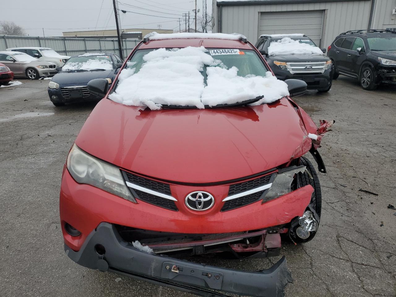 2013 Toyota RAV 4 VIN JTMZFREV9DD005260 Copart auction photo, all over damage thumbnail 5