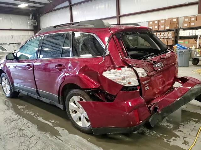 2011 Subaru Outback VIN 4S4BRBGC4B3389927 Copart auction photo, front end / rear end damage thumbnail 11