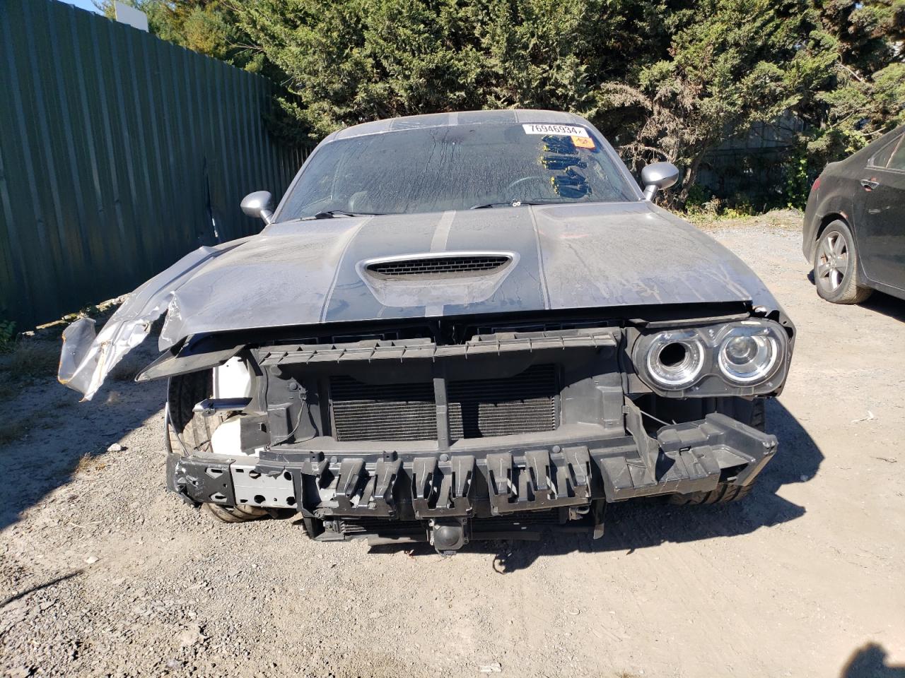 2016 Dodge Challenger VIN 2C3CDZDJXGH337522 Copart auction photo, front end / undercarriage damage thumbnail 5