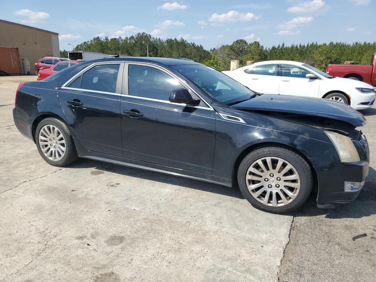 2012 Cadillac CTS VIN 1G6DK5E34C0125814 Copart auction photo, front end damage thumbnail 4