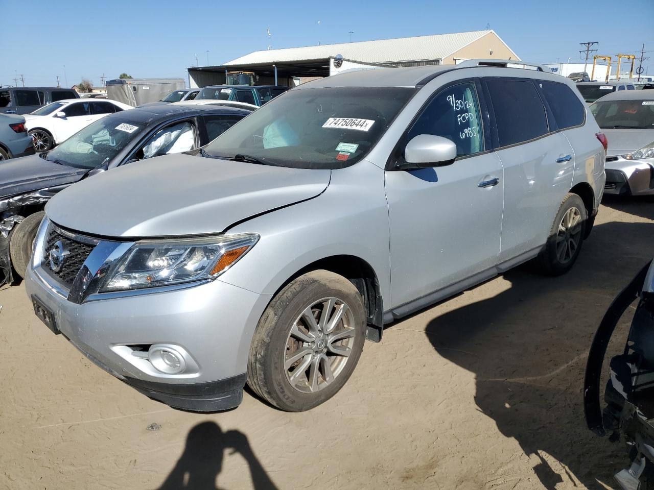 2016 Nissan Pathfinder VIN 5N1AR2MM5GC636985